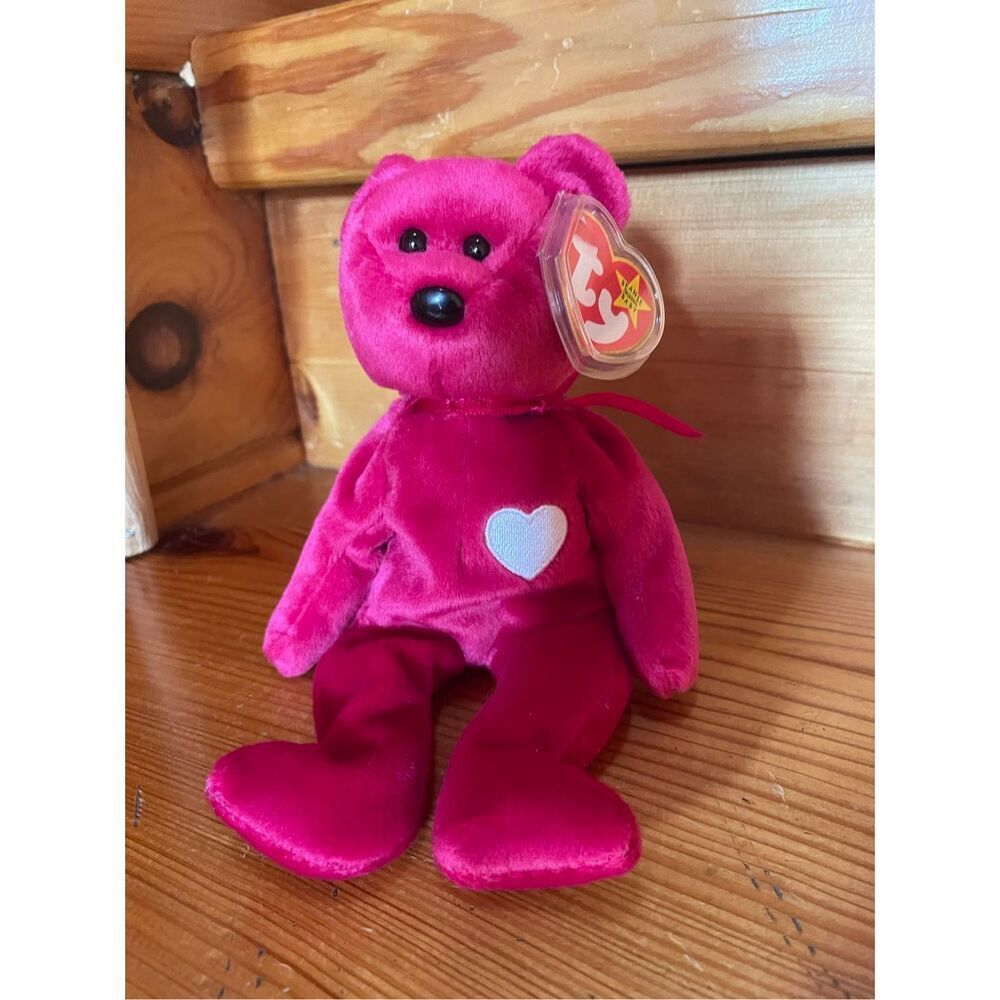 Ty Valentina the Red Bear Beanie Baby